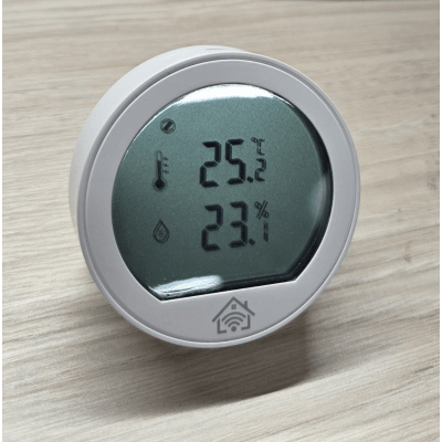 (zigbee) sensor de temperatura y humedad con pantalla de consulta, inalambrico zigbee (zigbee) sensor de temperatura y humedad con pantalla de consulta, inalambrico zigbee