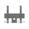 montaje para pantallas de 32 a 65 pulgadas en columna| vesa 100 x 100 hasta 400 x 400 | color negro| cap. max 35kg