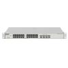 switch administrable poe capa 2+ plus, con 24 puertos gigabit poe 802.3af/at + 4 sfp+ para fibra 10gb, gestión gratuita desde la nube, 370w
