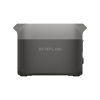 estación de energía portátil delta 3 1024wh litio lfp / 6 ac 1800 w (max. 2200w) / 2 usb c 100w / capacidad para aumentar respaldo / cargador de coche 10a a 12.6v / conectividad wifi y bluetooth (app) / carga solar 500w max.
