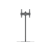 soporte de piso para pantallas de 32 65 pulgadas| vesa 600 x 400| altura de 1.5mts| carga maxima soportada 50kg.