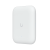 access point unifi wifi u7 outdoor wifi 7 802.11be doble banda, mu mimo 2x2 en cada banda, puerto de 2.5 gbe, antena sectorial integrada de 90° en 2.4 ghz y 45° en 5 ghz, conectores para antenas omnidireccionales (incluidas), no incluye inyector p