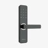 cerradura inteligente ml100 con huella digital y wi fi / mortise europeo din / sensor capacitivo / control remoto vía app / compatible con zsmart / código aleatorio / puerto de carga de emergencia micro usb