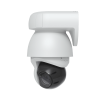cámara unifi protect ptz ai industrial color blanco, 4k (8mpx), zoom Óptico 22x, visión nocturna ir 100 m, reconocimiento facial y placas, protección ip66, movimiento 360°, poe++
