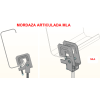 mordaza ligera articulada de 3/8".