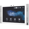 monitor color blanco de 10" ips lcd / certificado por google play store / android 12 os / wi fi 6 / poe / sip / entradas de alarma / administraciÓn 100 en la nube