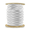 carrete de 305 metros de cable / 2 x 14 awg / blindado / plenum / color blanco / para aplicaciones de audio, seguridad y control