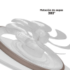 ventilador de techo con luminario led de 110 v ca 50/60 hz / 88 w / 3 tonos de luz (6500 4 000 2 700 k) / con giro 360° / diámetro 550 mm / 6 velocidades / dimeable.