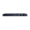 pdu ats (fuente redundante auto transferible) monitoreable, para distribución de energía, 2 entradas 120 vca nema5 15p, con 10 salidas nema 5 15r, horizontal 19in, 1ur