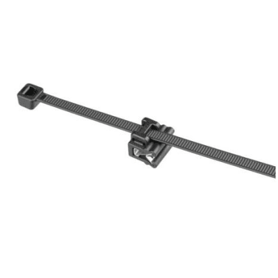 cincho de nylon 6.6 solar clip, 188mm largo x 14mm ancho, color negro, exterior resistente a rayos uv, paquete de 100pz cincho de nylon 6.6 solar clip, 188mm largo x 14mm ancho, color negro, exterior resistente a rayos uv, paquete de 100pz