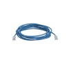 cable de parcheo tx6, utp cat6, diámetro reducido (28awg), color azul, 40 ft