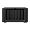 nas synology diskstation ds1621+ | 6 bahías | procesador amd ryzen v1500b | 4 gb ddr4 ecc | expansión hasta 16 bahías | 2 ranuras m.2 nvme | puerto 10gbe rj 45 | compatibilidad raid | btrfs | virtualización | caché ssd.