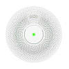 detector de humo interlink / doble tecnología de sensor de luz / alarma auditiva 85db / batería de litio 10 años / autoverificación / control remoto inalámbrico / interconectable 30 dispositivos