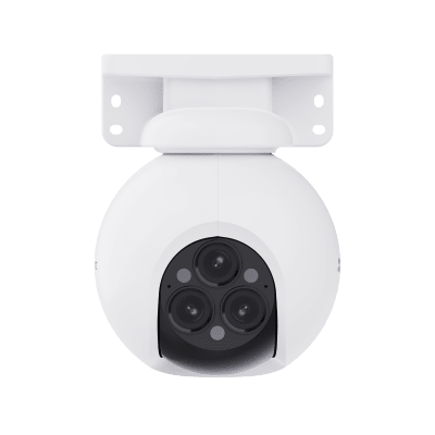 cámara pt / wi fi / triple lente / panorámica 360° / resolución 2k+ / visión nocturna a color / ia detección de humanos y vehiculos / alarma con sirena y luz / ip67 cámara pt / wi fi / triple lente / panorámica 360° / resolución 2k+ / visión nocturna a color / ia detección de humanos y vehiculos / alarma con sirena y luz / ip67