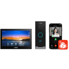 kit videoportero ip fanvil vik 01, estación interior sip i504w + frente de calle i60, llamadas hd, desbloqueo remoto, app fanvil link, wi fi 2.4g/5g, poe