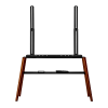 soporte de tv easel studio tv floor stand | compatible vesa 200x200 a 600x400 | para pantallas de hasta 75 pulgadas | capacidad de peso 40 kg | altura ajustable 905 2590 mm | incluye cable anti caída