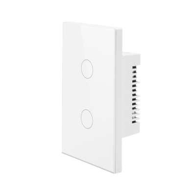 (zigbee) apagador switch inalámbrico zigbee, control de 2 regresos de carga, 110v (zigbee) apagador switch inalámbrico zigbee, control de 2 regresos de carga, 110v