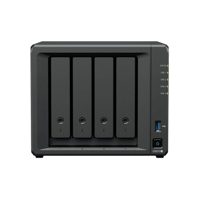 nas diskstation ds925+ | 4 bahías | expandible a 9 bahías | 2 puertos 2.5gbe | 2 ranuras m.2 nvme | amd ryzen v1500b | 4 gb ddr4 ecc | hasta 565 mb/s escritura secuencial | compatible con raid | synology dsm. nas diskstation ds925+ | 4 bahías | expandible a 9 bahías | 2 puertos 2.5gbe | 2 ranuras m.2 nvme | amd ryzen v1500b | 4 gb ddr4 ecc | hasta 565 mb/s escritura secuencial | compatible con raid | synology dsm.