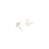 unión recta de base, para uso con canaleta t70, material pvc rígido, color blanco