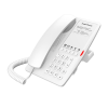 teléfono ip wi fi para hotelería, puerto usb a para carga, 5 teclas programables para servicio rápido (hotline), plantilla personalizable con poe