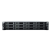 unidad de expansión rx1223rp | 12 bahías hdd/ssd sata 3.5" o 2.5" | fuente de alimentación redundante | compatible con synology dsm | plug and play.