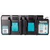 cargador rápido doble para batería litio ion de 40v xgt®