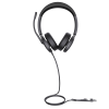 diadema yealink uh48 dual teams usb c/a certificada para teams y soporte multiplataforma uc