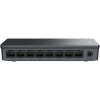 switch de red administrable capa 2 lite / 8 puertos gigabit ethernet / vlan / qos / snooping igmp / montaje en pared y escritorio / compatible con gdms