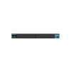 chasis para 9 transmisores fmps clase 4, hasta 4800 w de potencia, tarjeta de red incluida, 1 ur, color negro