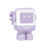 cargador robotgan de 65w serie uno | 3 puertos de carga rápida | 2 usb c | 1 usb a | pd 3.0 | qc 4.0 | carga inteligente | tecnología gan ii | zapato magnético extraíble | carcasa ignifuga | pantalla led.