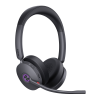 diadema inalámbrica yealink wh68 hybrid con tecnología de cancelación de ruido híbrida para ambientes ruidosos
