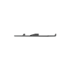 organizador de holgura para cable de fibra Óptica, uso con paneles hd flex™ de 1 ur, color negro
