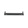 organizador de cables frontal, para panel de fibra Óptica hd flex™, de 1 ur, color negro