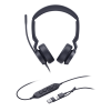 diadema alámbrica uh44 dual uc de yealink con conectividad usb c/a y amplia compatibilidad