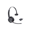 diadema inalámbrica wh64 hybrid mono de yealink con certificación teams y busylight integrado
