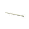 base para canaleta t 45, de pvc rígido, con orificios perforados para montaje, 60.3 x 18.5 x 2400 mm, color blanco