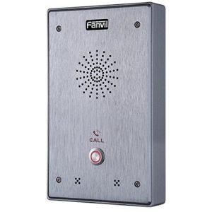 intercomunicador ip, 2 líneas sip, 2 relevadores con botón para llamada, anti vandálico, ip65 e ik10, poe