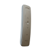 control remoto 1 canal para motores de persiana somfy con señal inalámbrica, instrucciones: sube, baja y detener, con posición favorita programada.