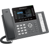 telÉfono ip profesional de 12 lÍneas / 24 teclas de extensiÓn programables / wi fi 6 / poe integrado / pantalla lcd 4.3 pulgadas / seguridad de nivel empresarial / bluetooth integrado / compatible con gdms / audio hd con noise shield