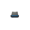 placa acopladora de fibra Óptica fap, con 12 pigtails y 6 conectores sc duplex (12 fibras), para fibra monomodo os1/os2, color azul