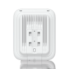 access point unifi wifi u7 outdoor wifi 7 802.11be doble banda, mu mimo 2x2 en cada banda, puerto de 2.5 gbe, antena sectorial integrada de 90° en 2.4 ghz y 45° en 5 ghz, conectores para antenas omnidireccionales (incluidas), no incluye inyector p