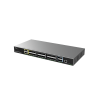 switch de agregación capa 3 / 4 puertos gigabit ethernet / 24 puertos gigabit sfp / 4 puertos 10gigabit sfp+ / qos integrada / soporte ipv6 e ipv4 / seguridad avanzada / stacking /