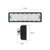 reflector led 100 w /350 x 100 mm / 85 265 vca~ 50/60hz / tcc 6 500 k / uso en exterior.
