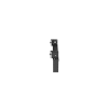 rack de distribución aéreo de 2 postes panzone®, rieles roscados #12 24, de 4 ur, color negro