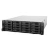 servidor de almacenamiento rackstation rs2825rp+ | 16 bahías | 3u | hasta 560 tb | rendimiento 3,519/1,790 mb/s | fuentes de alimentación duales | expansión pcie | compatible con virtualización y vigilancia.