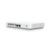 ucg fiber cloud gateway de 10g de escritorio con switch integrado de 4 puertos 2.5 gbe y 1 puerto 10g sfp+, compatibilidad total con full stack unifi