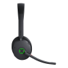 diadema bluetooth yealink bh74 con cancelación activa de ruido híbrida, base de carga y tecnología acoustic shield 3.0.