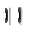 accesorio riel de aluminio con longitud de 2380mm| compatible con estructura para videowall | diseño modular | incluye tapas de riel