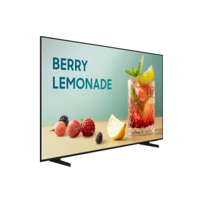 televisor business samsung befx h series / 4k uhd (3840x2160) / panel e led 43 85 pulgadas / brillo 300 nit / wifi 5 y bluetooth 5.3 / smart tv tizen / crystal processor 4k / hdr10+ / sonido 20w 2ch / operación 16/7 / vxt cms y smartthings pro televisor business samsung befx h series / 4k uhd (3840x2160) / panel e led 43 85 pulgadas / brillo 300 nit / wifi 5 y bluetooth 5.3 / smart tv tizen / crystal processor 4k / hdr10+ / sonido 20w 2ch / operación 16/7 / vxt cms y smartthings pro