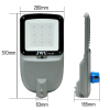 luminario urbano con fotocelda / 100w / flujo luminoso 16 000 lm / Ángulo de luz 105° 135° / ip65 / montaje en poste o brazo / vida Útil 50 000 h.